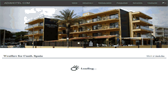 Desktop Screenshot of adiahotel.com